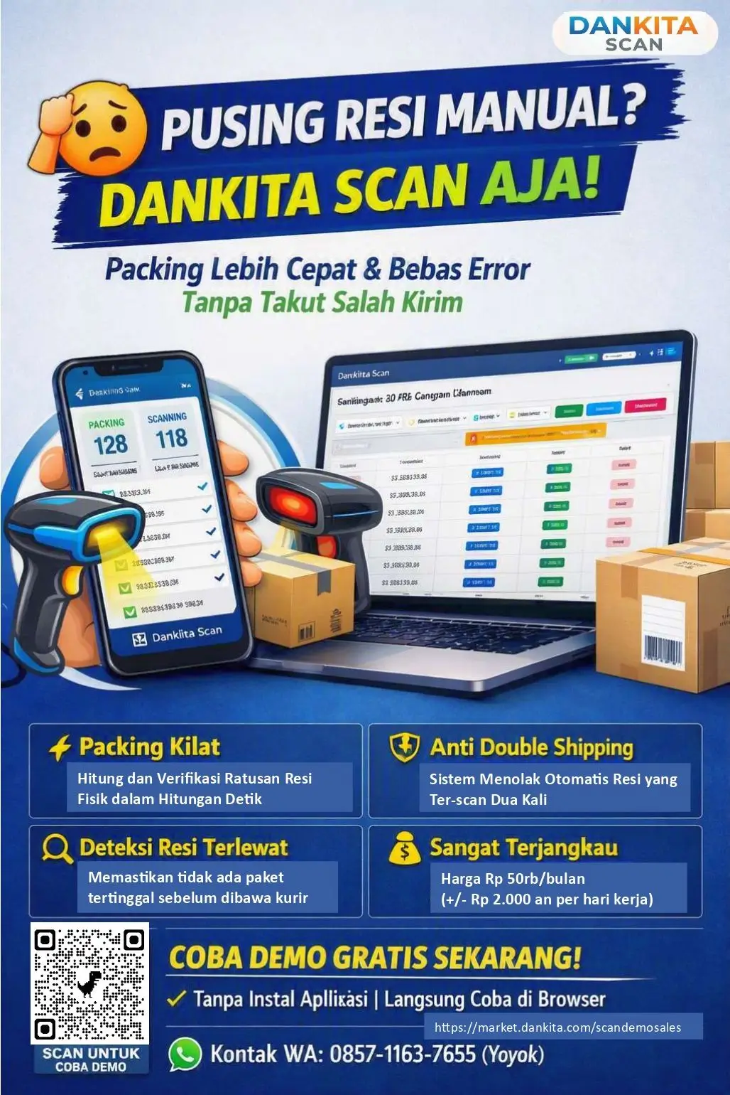 Brosur Resmi Dankita Scan